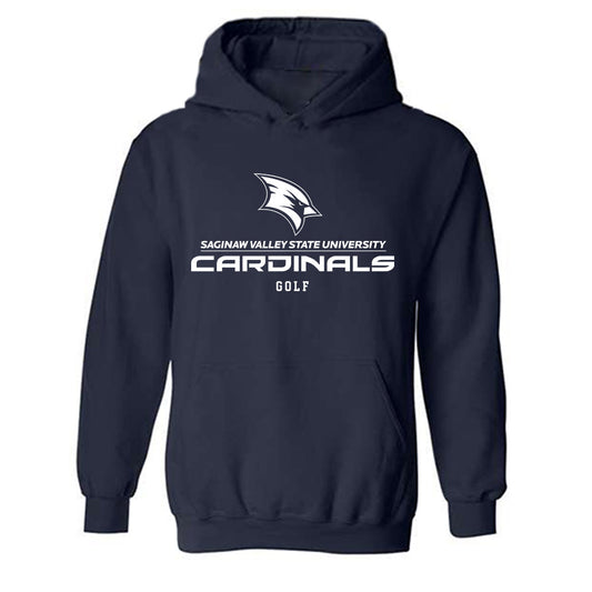 Saginaw Valley - NCAA Women's Golf : Anna McClure - Hooded Sweatshirt-0