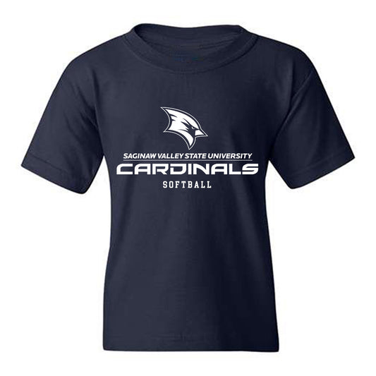 Saginaw Valley - NCAA Softball : Molly Charboneau - Youth T-Shirt-0