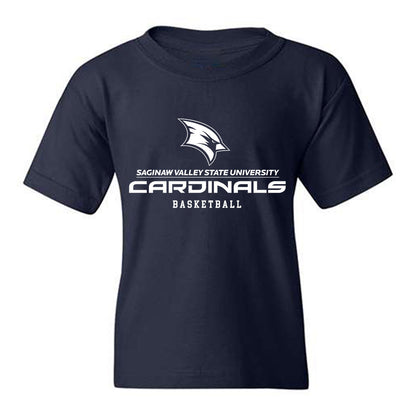 Saginaw Valley - NCAA Men's Basketball : Nathan Washburn - Youth T-Shirt-0