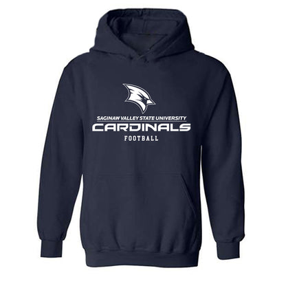 Saginaw Valley - NCAA Football : Sean Hodges - Hooded Sweatshirt-0