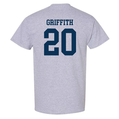 Saginaw Valley - NCAA Men's Soccer : Justin Griffith - T-Shirt-1