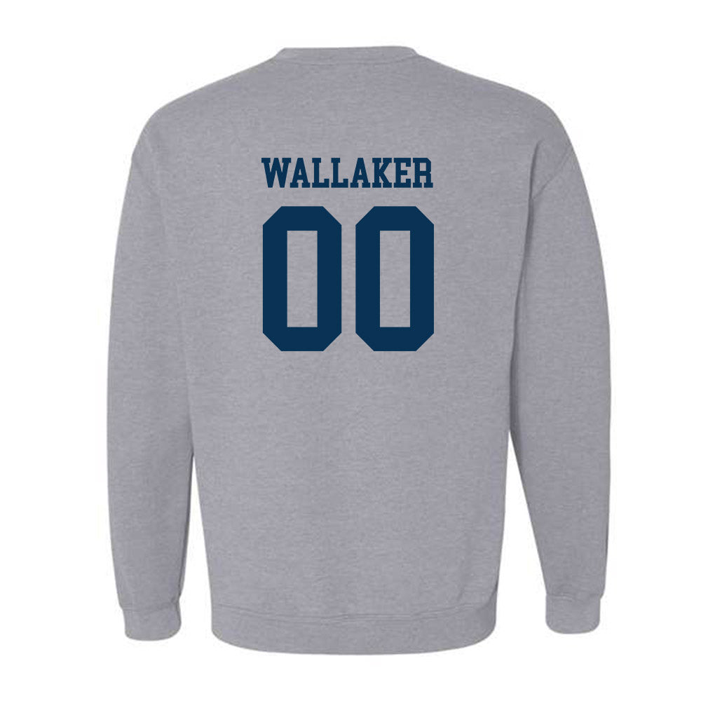 Saginaw Valley - NCAA Men's Basketball : cade wallaker - Crewneck Sweatshirt-1