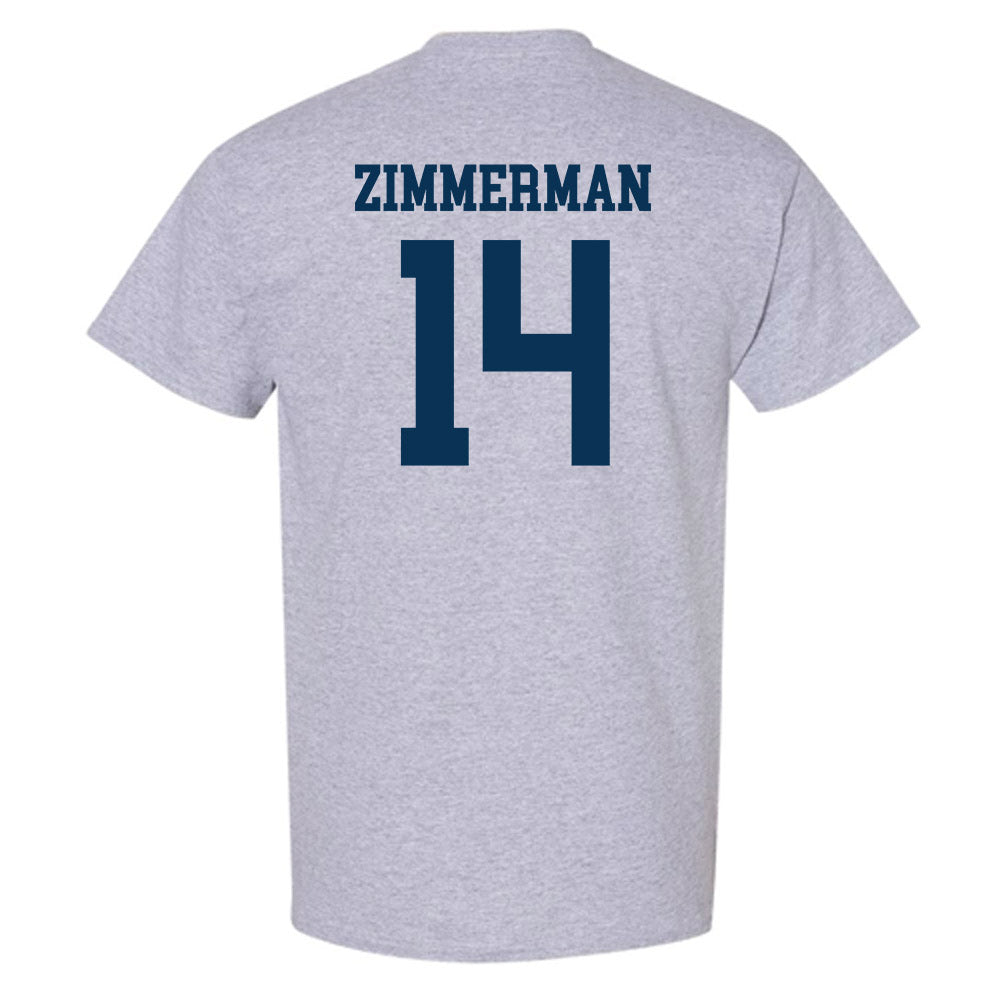 Saginaw Valley - NCAA Men's Soccer : Liam Zimmerman - T-Shirt-1