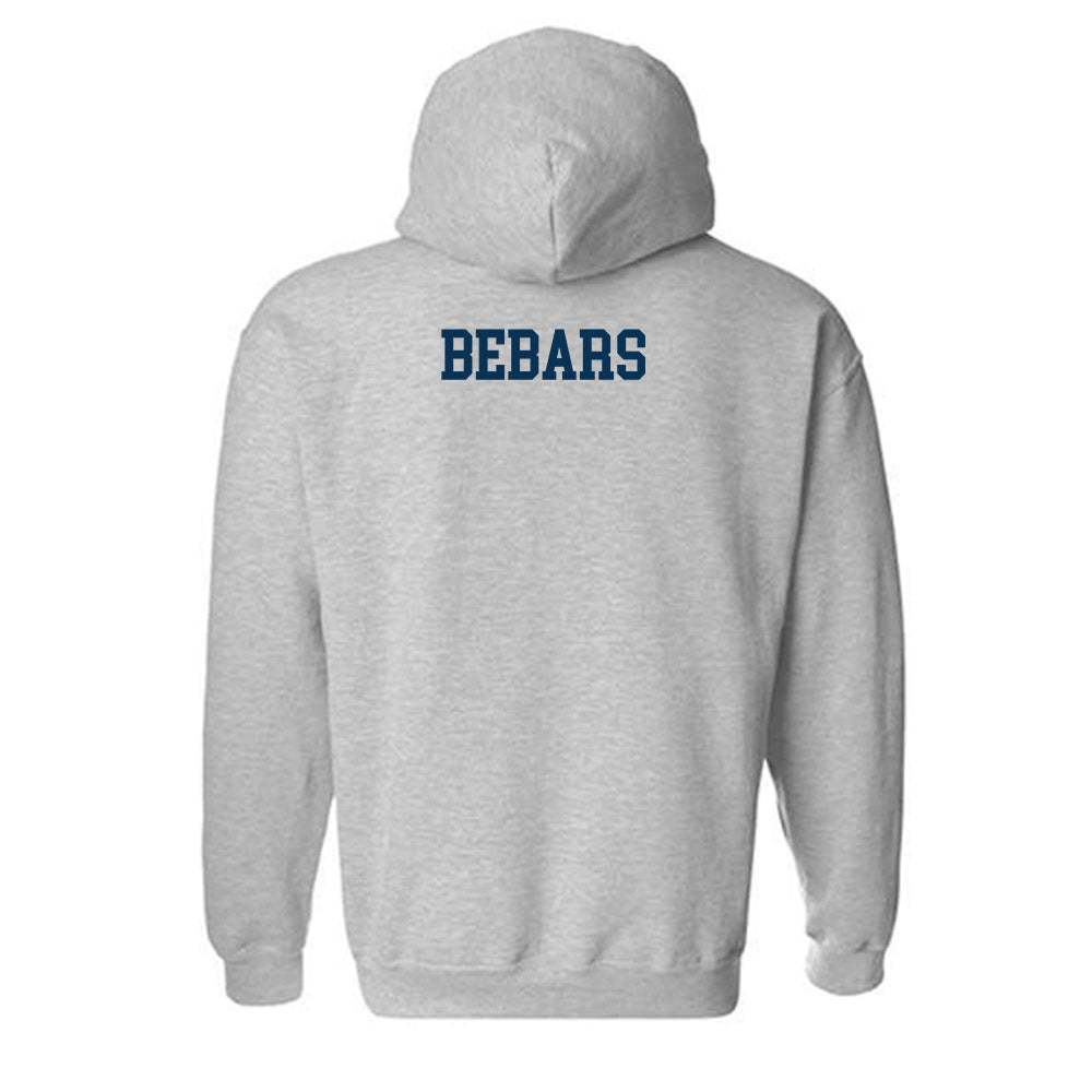 Saginaw Valley - NCAA Men's Swimming & Diving : Adam Bebars - Hooded Sweatshirt-1