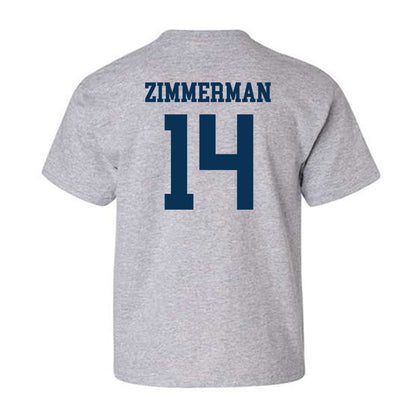 Saginaw Valley - NCAA Men's Soccer : Liam Zimmerman - Youth T-Shirt-1