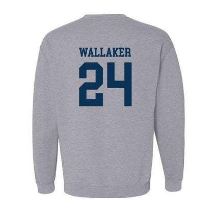 Saginaw Valley - NCAA Men's Basketball : cade wallaker - Crewneck Sweatshirt-1