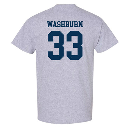 Saginaw Valley - NCAA Men's Basketball : Nathan Washburn - T-Shirt-1