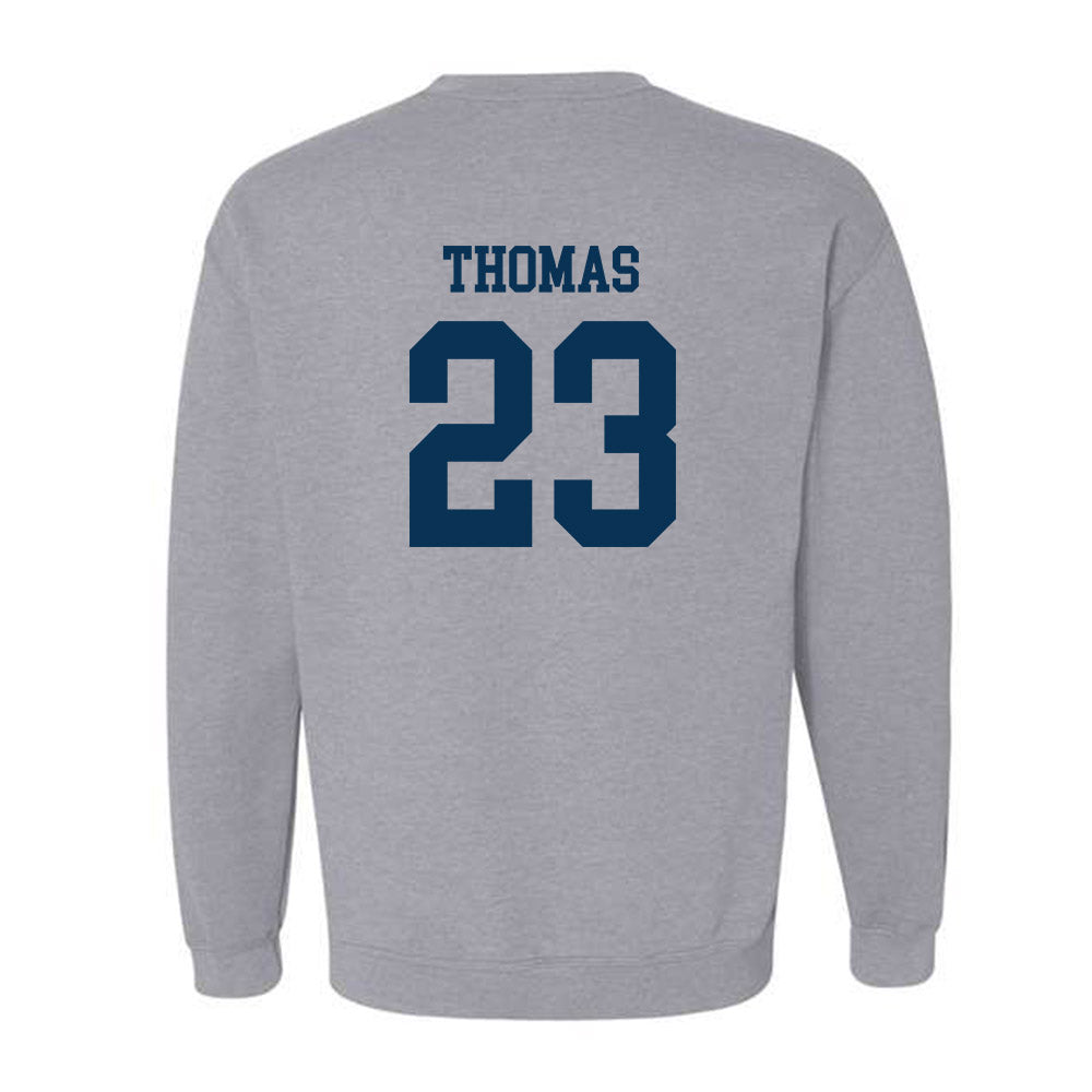 Saginaw Valley - NCAA Men's Basketball : Josh Thomas - Crewneck Sweatshirt-1