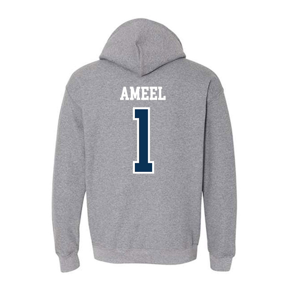 Saginaw Valley - NCAA Women's Volleyball : Trista Ameel - Hooded Sweatshirt-1