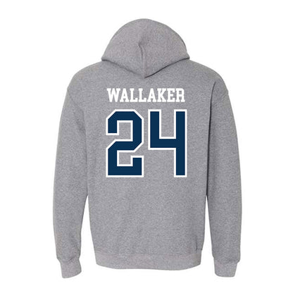 Saginaw Valley - NCAA Men's Basketball : cade wallaker - Hooded Sweatshirt-1