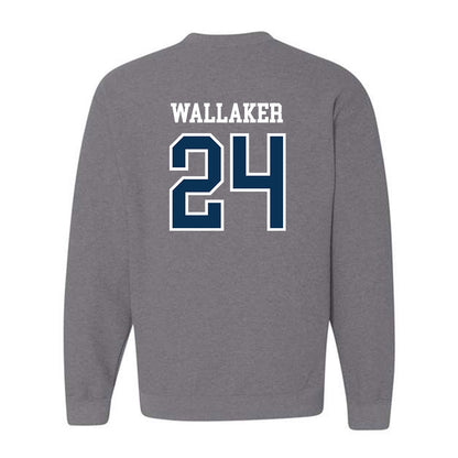 Saginaw Valley - NCAA Men's Basketball : cade wallaker - Crewneck Sweatshirt-1