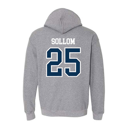 Saginaw Valley - NCAA Women's Basketball : Lauren Sollom - Hooded Sweatshirt-1