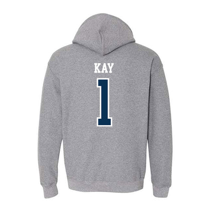Saginaw Valley - NCAA Men's Soccer : Nick Kay - Hooded Sweatshirt-1