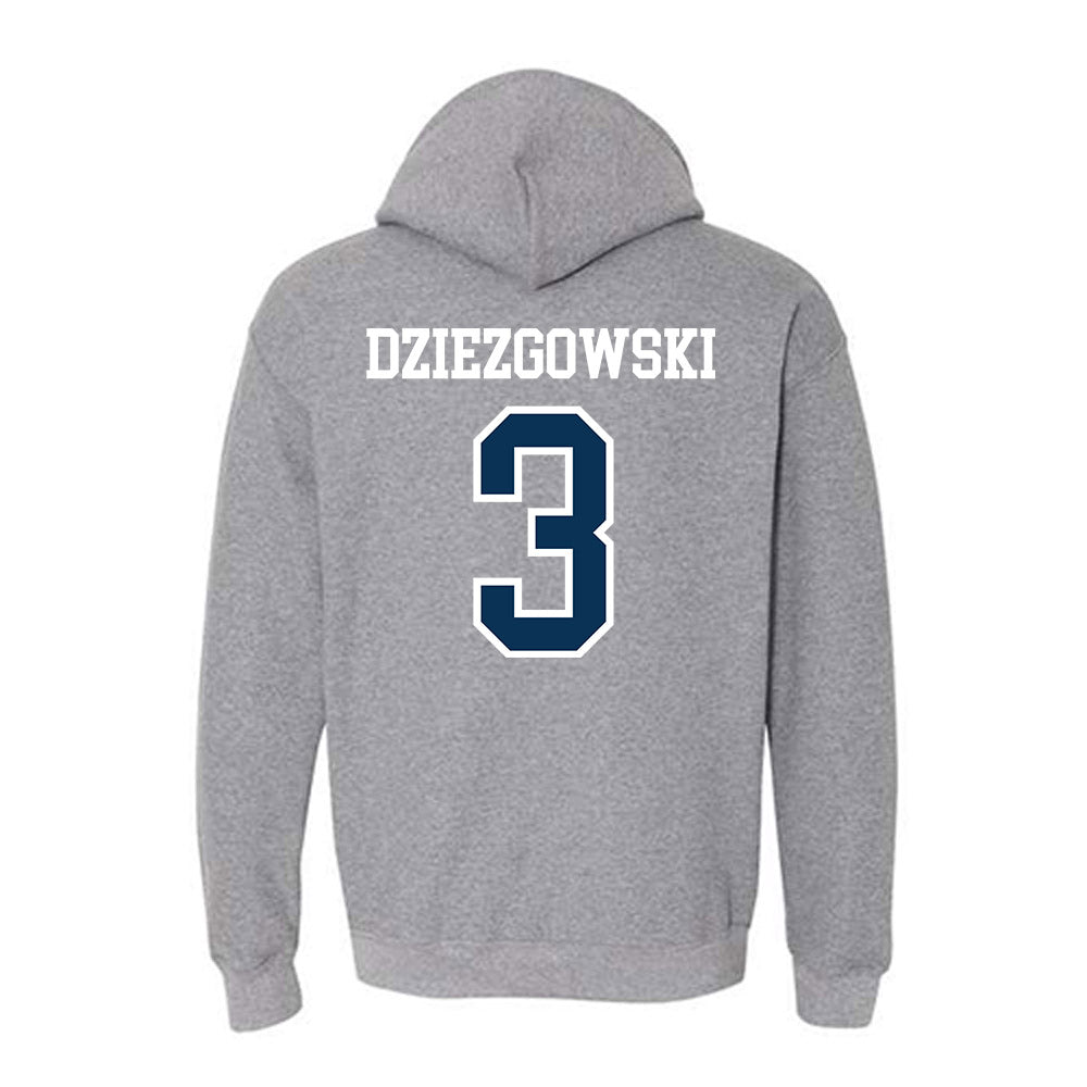 Saginaw Valley - NCAA Women's Basketball : Emma Dziezgowski - Hooded Sweatshirt-1