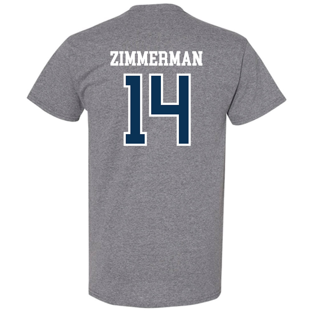 Saginaw Valley - NCAA Men's Soccer : Liam Zimmerman - T-Shirt-1