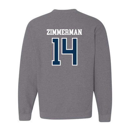 Saginaw Valley - NCAA Men's Soccer : Liam Zimmerman - Crewneck Sweatshirt-1
