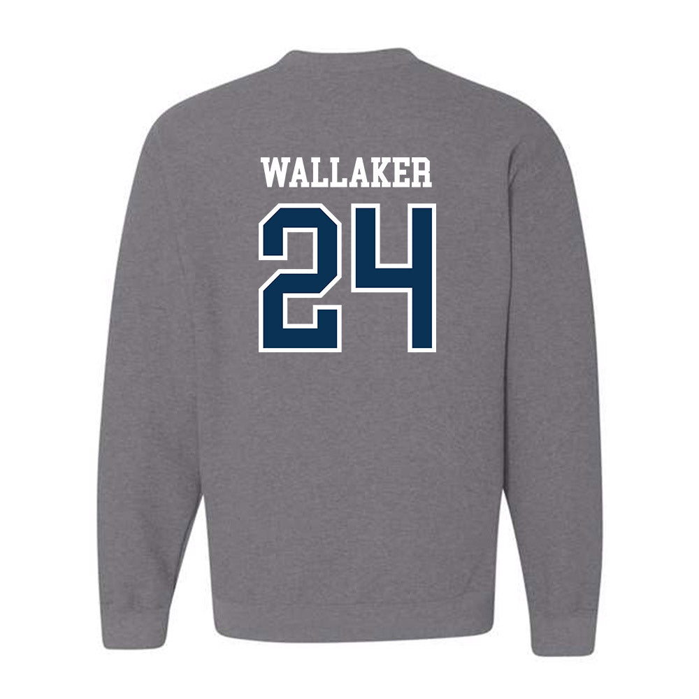 Saginaw Valley - NCAA Men's Basketball : cade wallaker - Crewneck Sweatshirt-1