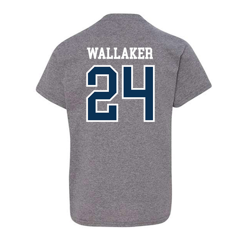 Saginaw Valley - NCAA Men's Basketball : cade wallaker - Youth T-Shirt-1