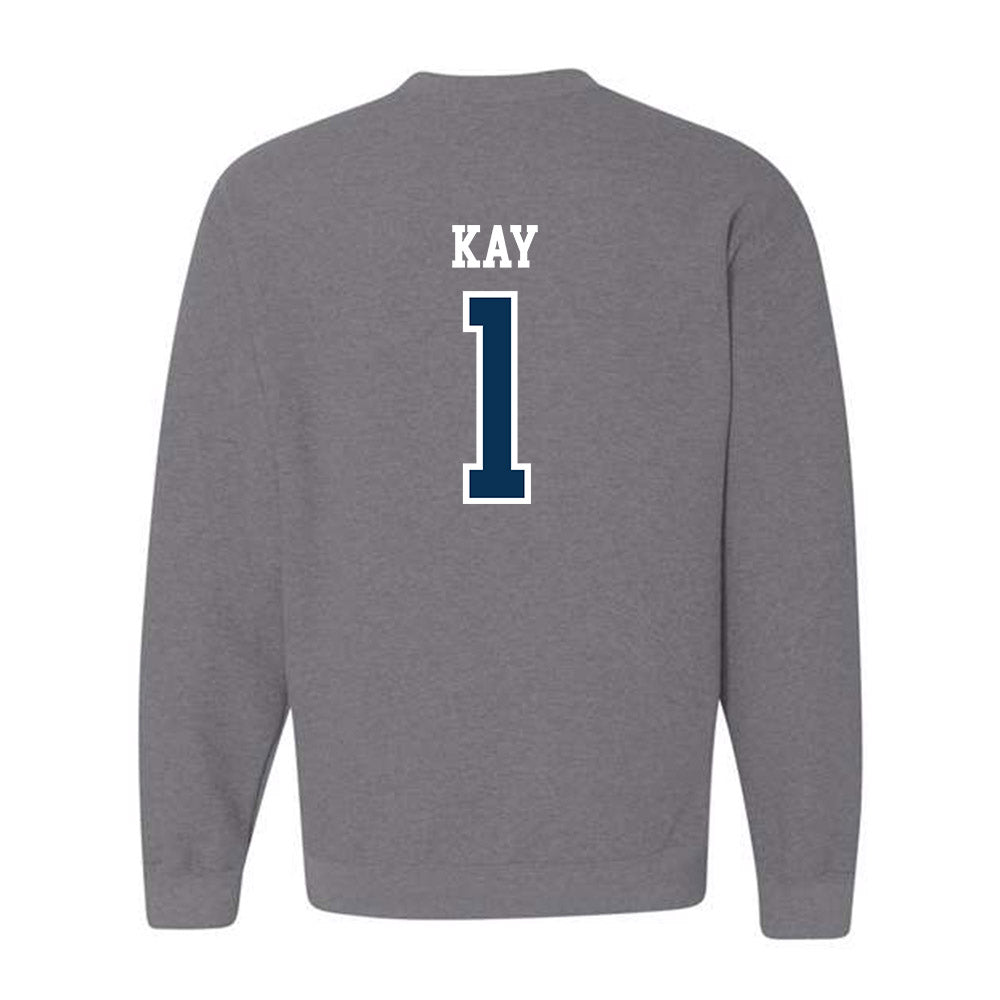 Saginaw Valley - NCAA Men's Soccer : Nick Kay - Crewneck Sweatshirt-1