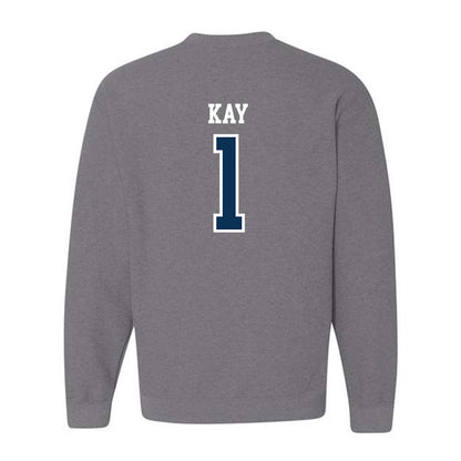 Saginaw Valley - NCAA Men's Soccer : Nick Kay - Crewneck Sweatshirt-1