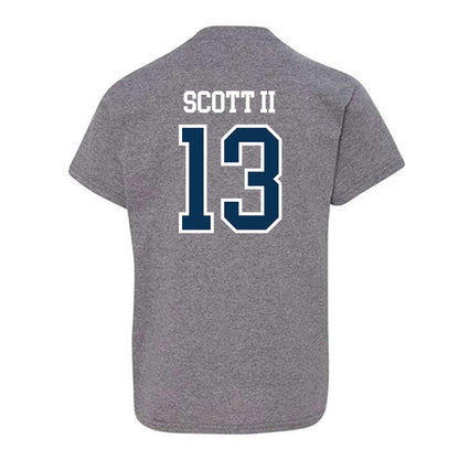 Saginaw Valley - NCAA Men's Basketball : Dontez Scott II - Youth T-Shirt-1