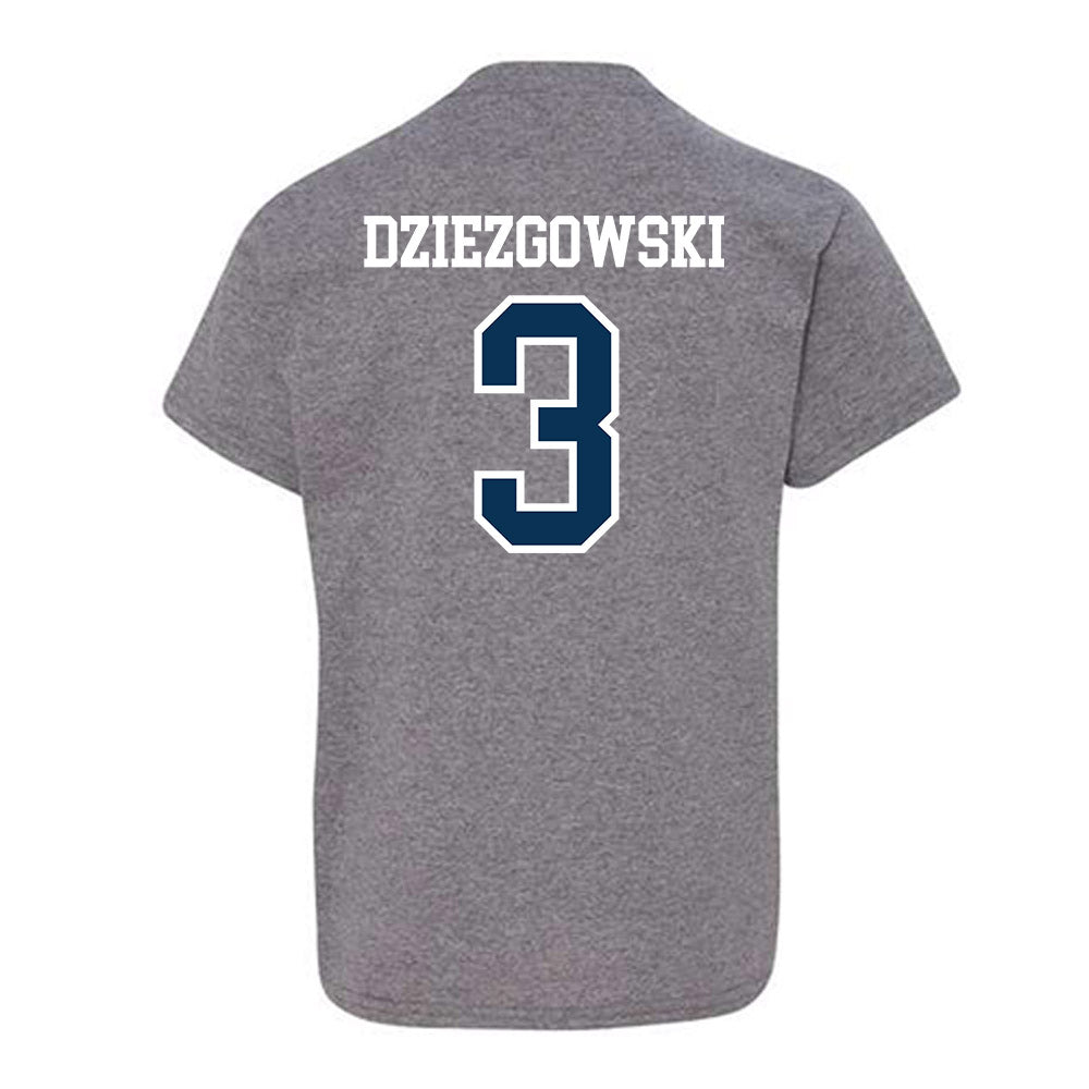Saginaw Valley - NCAA Women's Basketball : Emma Dziezgowski - Youth T-Shirt-1