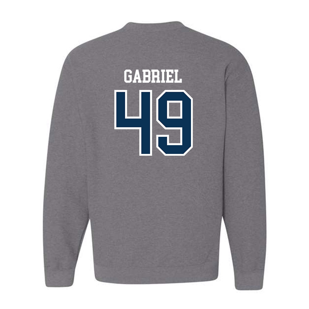 Saginaw Valley - NCAA Football : George Gabriel - Crewneck Sweatshirt-1