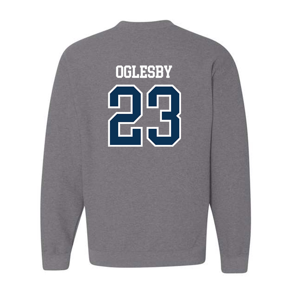 Saginaw Valley - NCAA Football : Jacobe Oglesby - Crewneck Sweatshirt-1