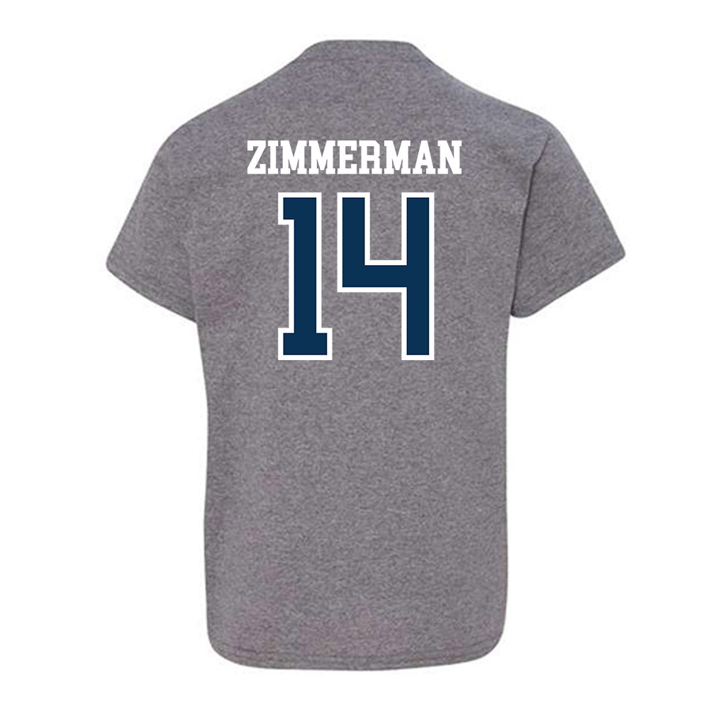 Saginaw Valley - NCAA Men's Soccer : Liam Zimmerman - Youth T-Shirt-1
