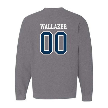 Saginaw Valley - NCAA Men's Basketball : cade wallaker - Crewneck Sweatshirt-1
