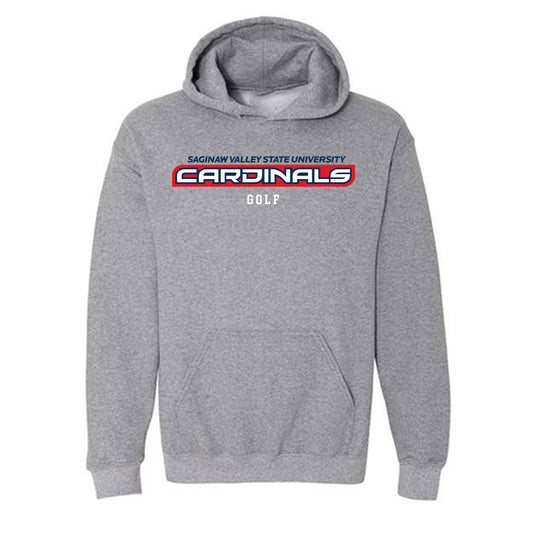 Saginaw Valley - NCAA Men's Golf : Garett Forgash - Hooded Sweatshirt-0