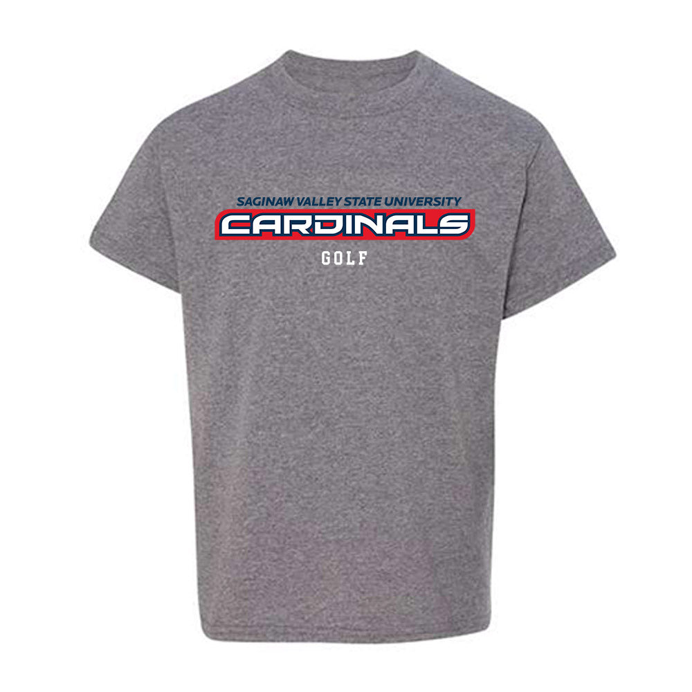 Saginaw Valley - NCAA Men's Golf : Ethan Swenson - Youth T-Shirt-0