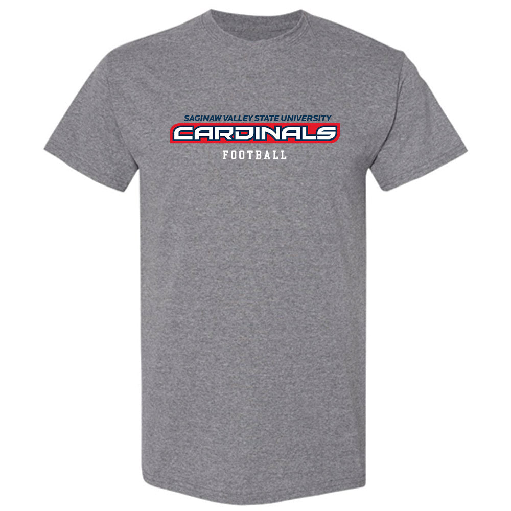 Saginaw Valley - NCAA Football : Jacob Moore - T-Shirt-0