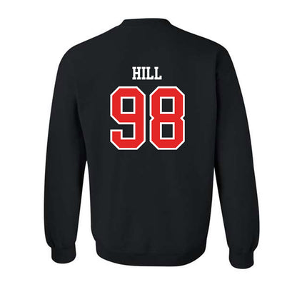 Saginaw Valley - NCAA Football : Allon Hill - Classic Shersey Crewneck Sweatshirt-1