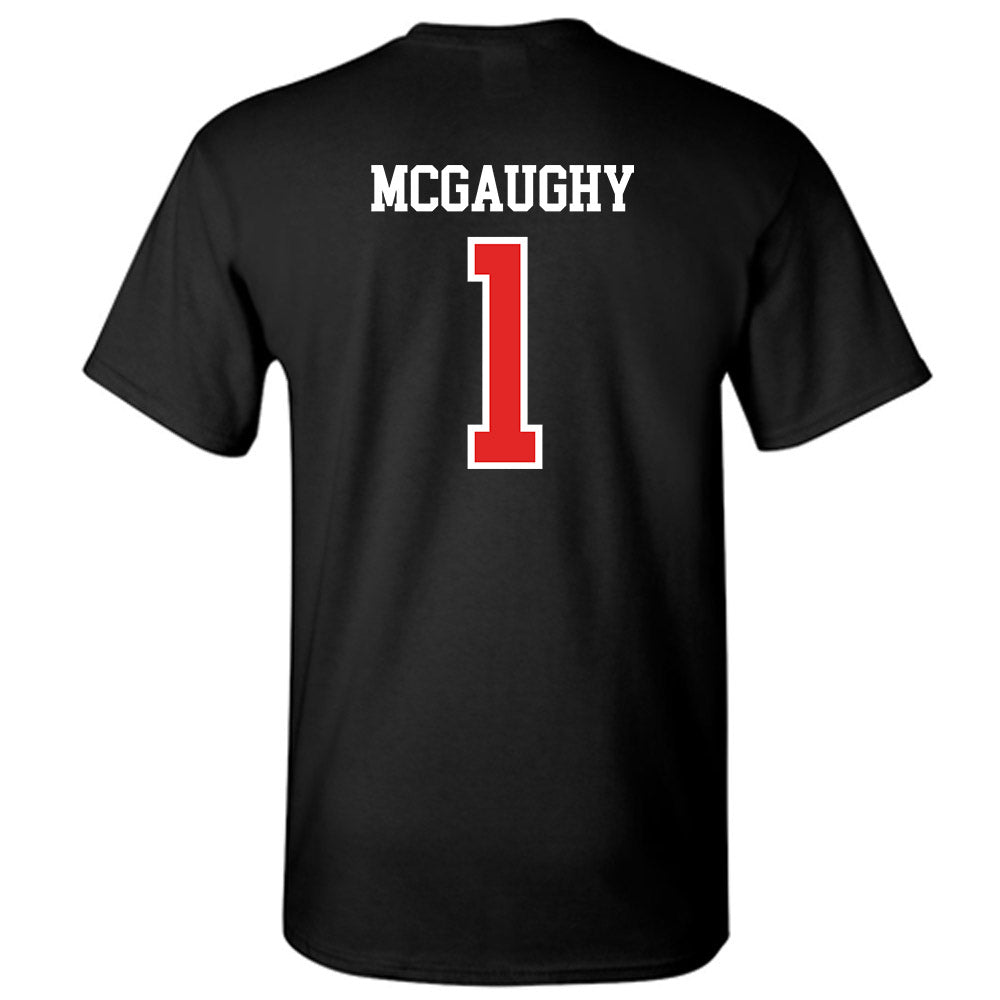 Saginaw Valley - NCAA Football : Jalen McGaughy - Classic Shersey T-Shirt-1