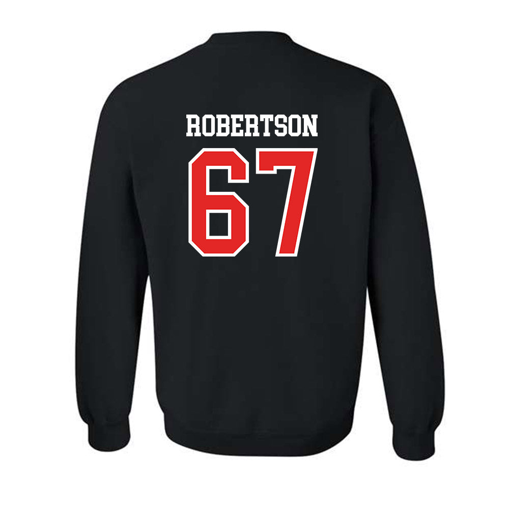 Saginaw Valley - NCAA Football : Paulie Robertson - Classic Shersey Crewneck Sweatshirt-1
