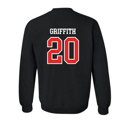 Saginaw Valley - NCAA Men's Soccer : Justin Griffith - Classic Shersey Crewneck Sweatshirt-1