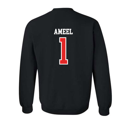 Saginaw Valley - NCAA Women's Volleyball : Trista Ameel - Classic Shersey Crewneck Sweatshirt-1