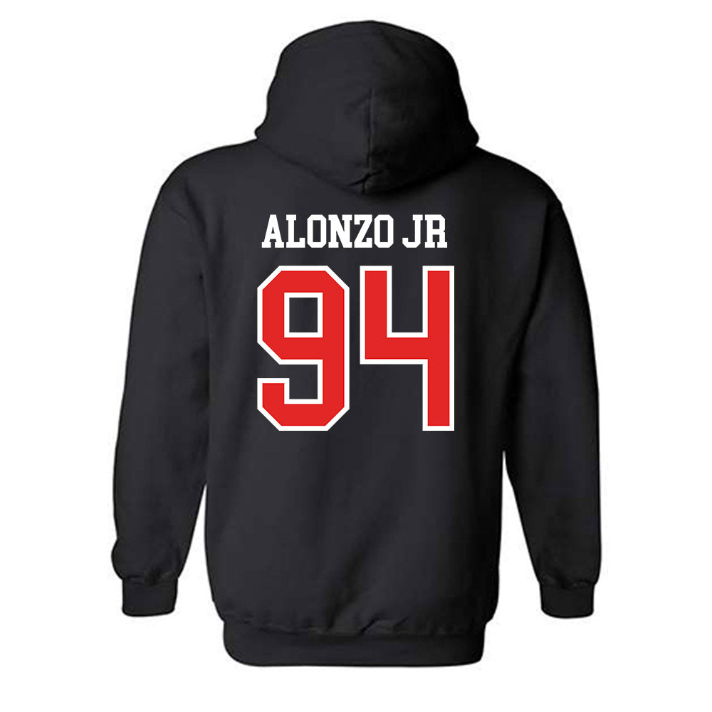 Saginaw Valley - NCAA Football : Timothy Alonzo Jr - Classic Shersey Hooded Sweatshirt-1