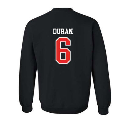 Saginaw Valley - NCAA Men's Basketball : Aidan Duran - Classic Shersey Crewneck Sweatshirt-1