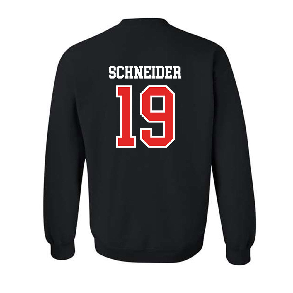 Saginaw Valley - NCAA Women's Lacrosse : Ally Schneider - Classic Shersey Crewneck Sweatshirt-1