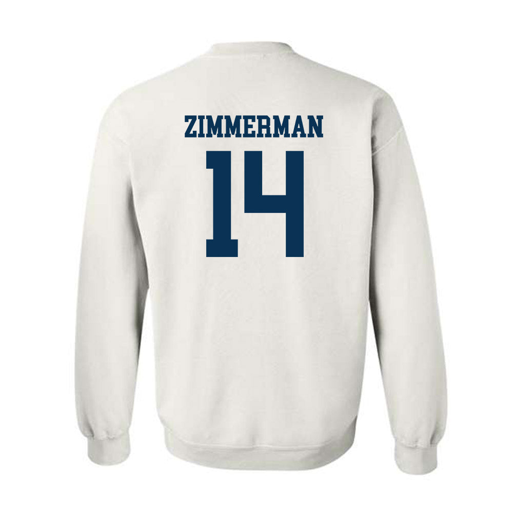 Saginaw Valley - NCAA Men's Soccer : Liam Zimmerman - Crewneck Sweatshirt-1