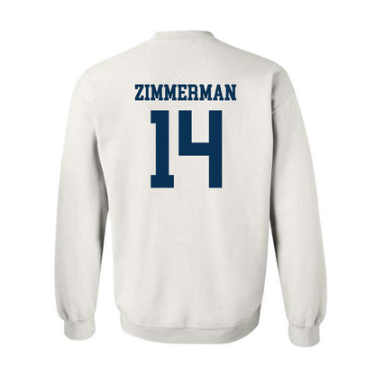 Saginaw Valley - NCAA Men's Soccer : Liam Zimmerman - Crewneck Sweatshirt-1