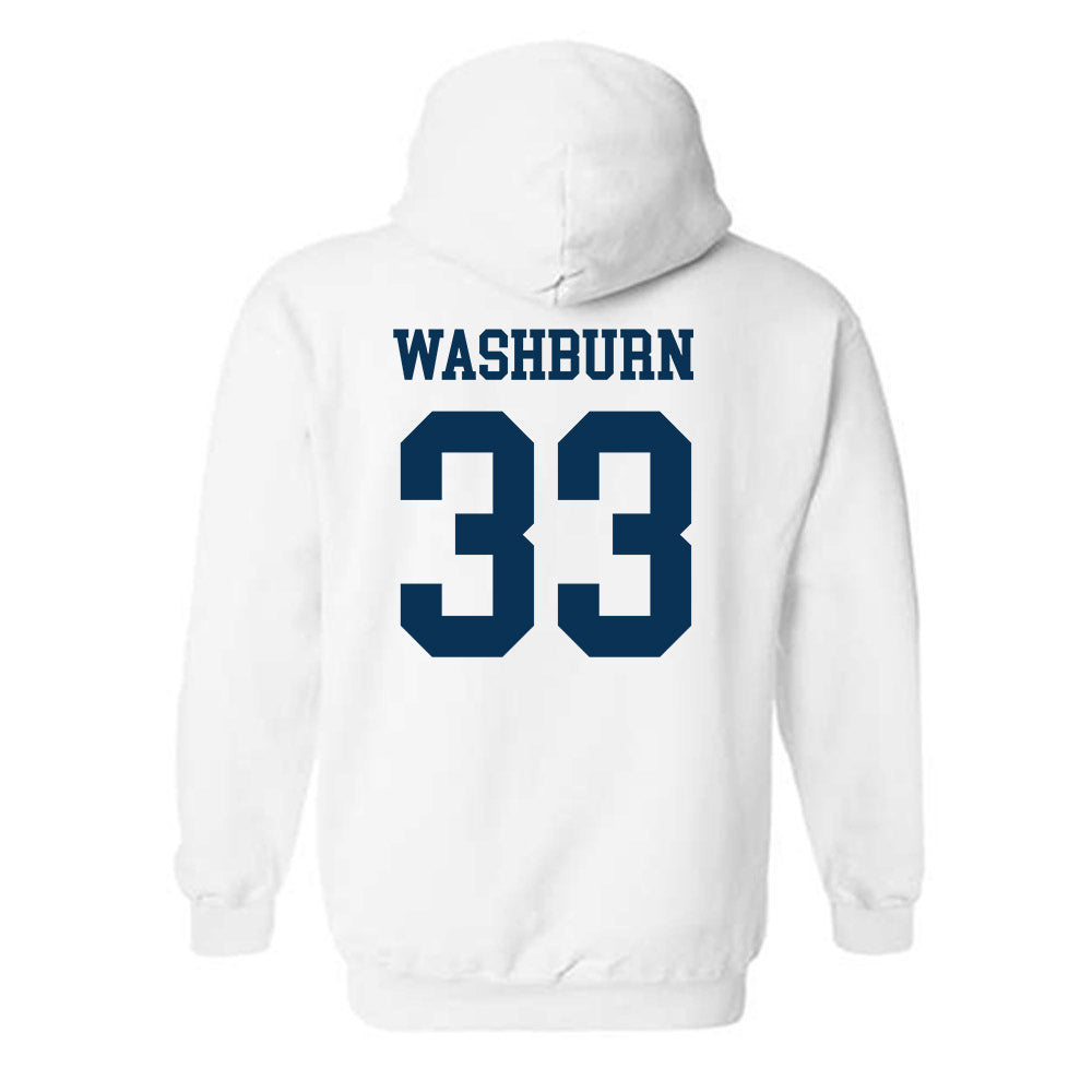 Saginaw Valley - NCAA Men's Basketball : Nathan Washburn - Hooded Sweatshirt-1