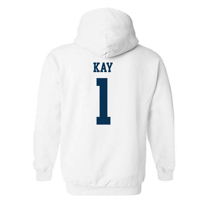 Saginaw Valley - NCAA Men's Soccer : Nick Kay - Hooded Sweatshirt-1