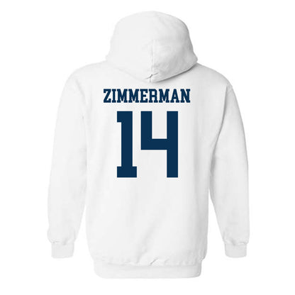 Saginaw Valley - NCAA Men's Soccer : Liam Zimmerman - Hooded Sweatshirt-1