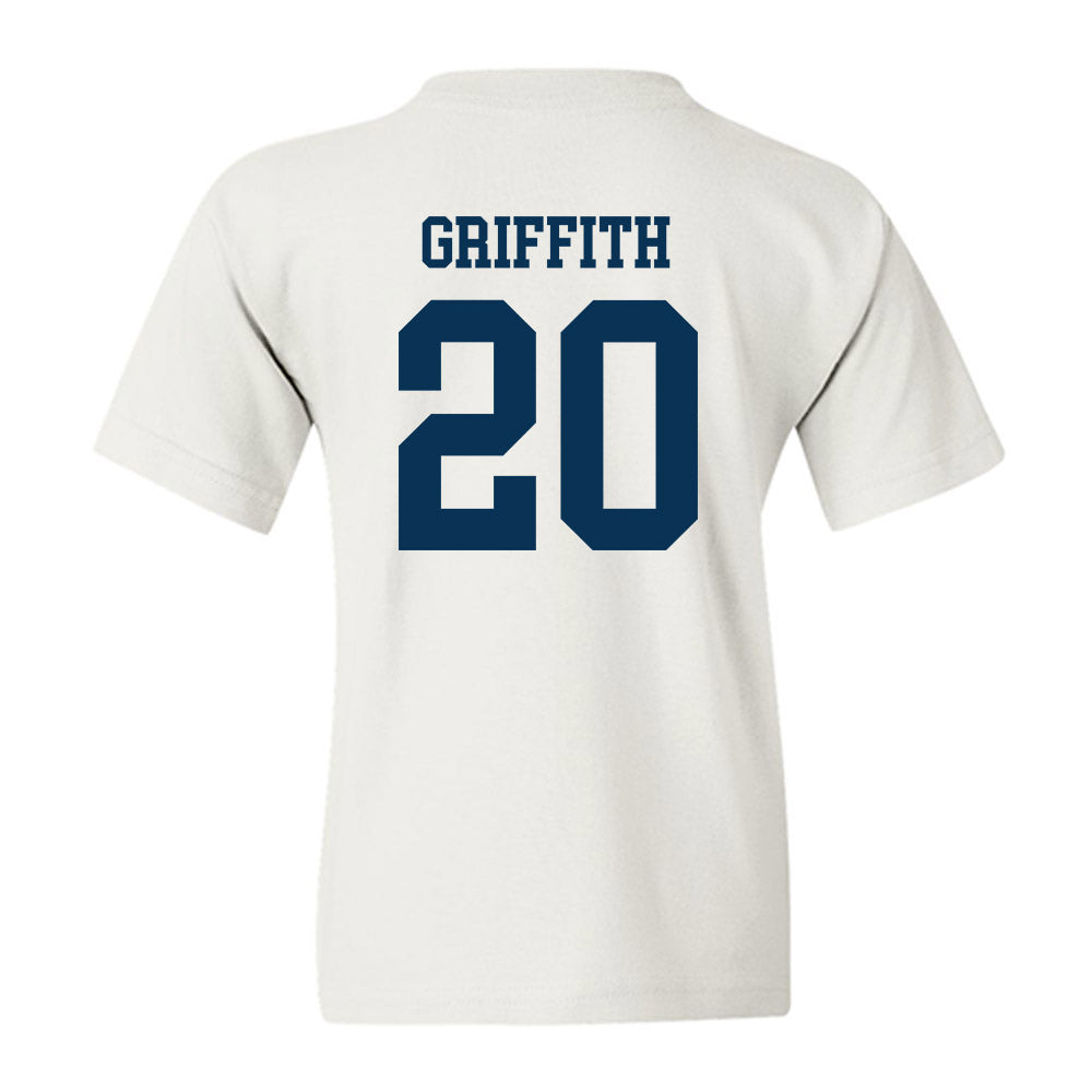 Saginaw Valley - NCAA Men's Soccer : Justin Griffith - Youth T-Shirt-1