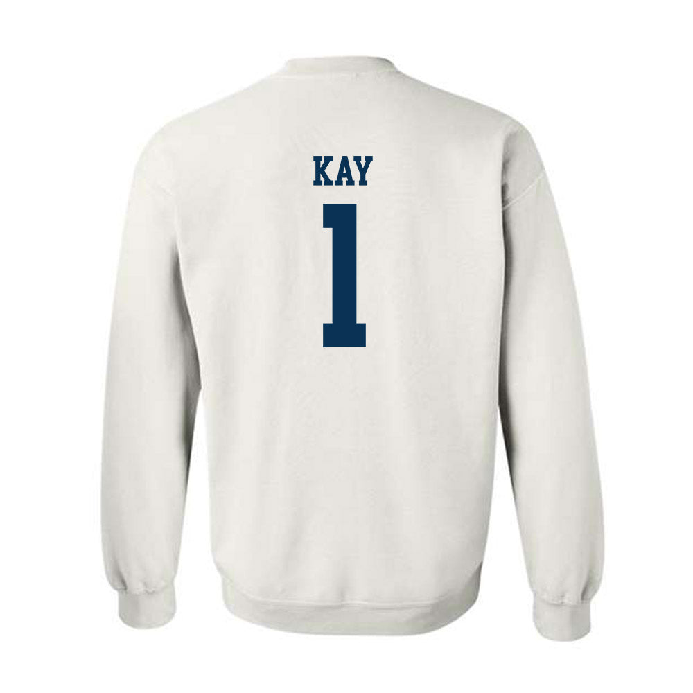 Saginaw Valley - NCAA Men's Soccer : Nick Kay - Crewneck Sweatshirt-1