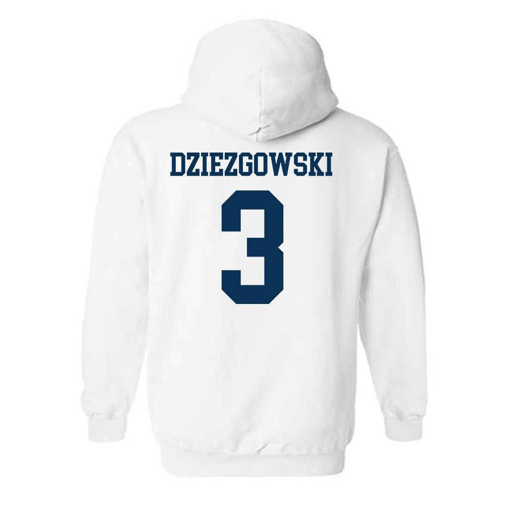 Saginaw Valley - NCAA Women's Basketball : Emma Dziezgowski - Hooded Sweatshirt-1
