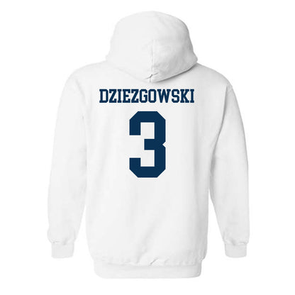 Saginaw Valley - NCAA Women's Basketball : Emma Dziezgowski - Hooded Sweatshirt-1